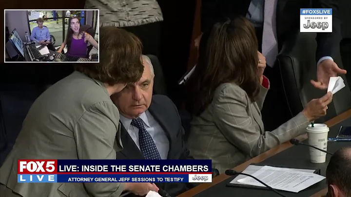 FOX 5 LIVE (6/13): Attorney General Jeff Sessions testifies before Senate Intel. Cmte