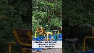 Abenteuer Schiene - unterwegs mit der Sachsendraisine