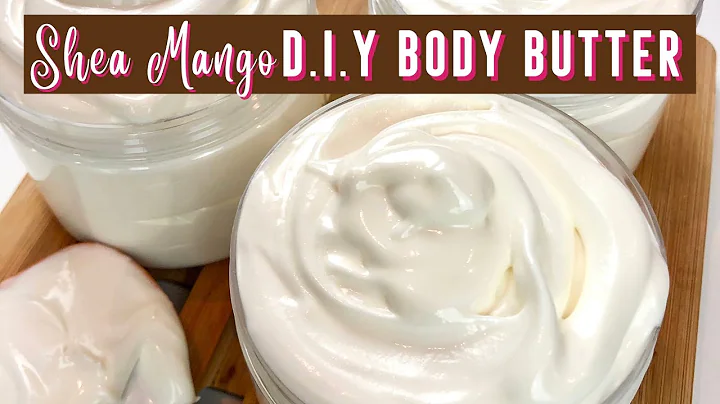 Easiest WHIPPED Body Butter Recipe | Get Non GREAS...
