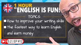 1 HR ENGLISH CLASS | Learn the Fastest Way to Learn English and Earn Money