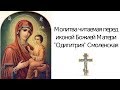Молитва о путешествующих Пресвятой Богородице Одигитрии