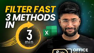 Top 3 Excel Filtering Methods Explained in 3 Minutes ONLY