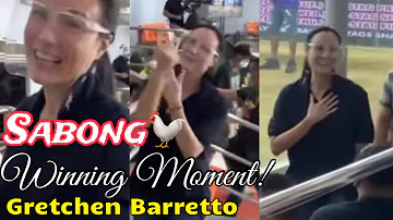 GRETCHEN BARRETTO ON SABONG MOMENT - Lady Luck nagbitaw!