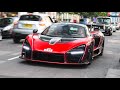 SuperCars in London June 2020 - Senna, SVJ Roadster, Taycan!