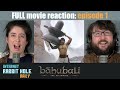 Baahubali | FULL MOVIE REACTION SERIES | irh daily | EPISODE 1