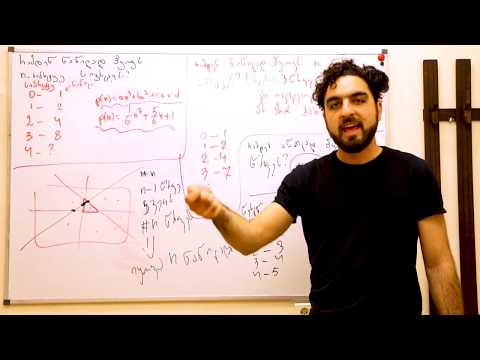 რამდენ ნაწილად ჰყობს n სიბრტყე სივრცეს.