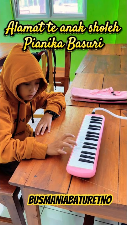 Not Pianika Basuri Alamate anak sholeh  #telolet #basuri #pianika #shorts