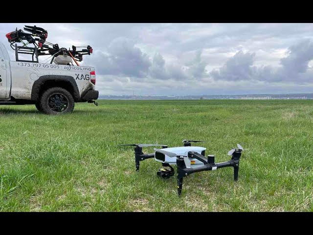 Санобработка дронами XAG – когда опрыскиватель в поле заехать не может
