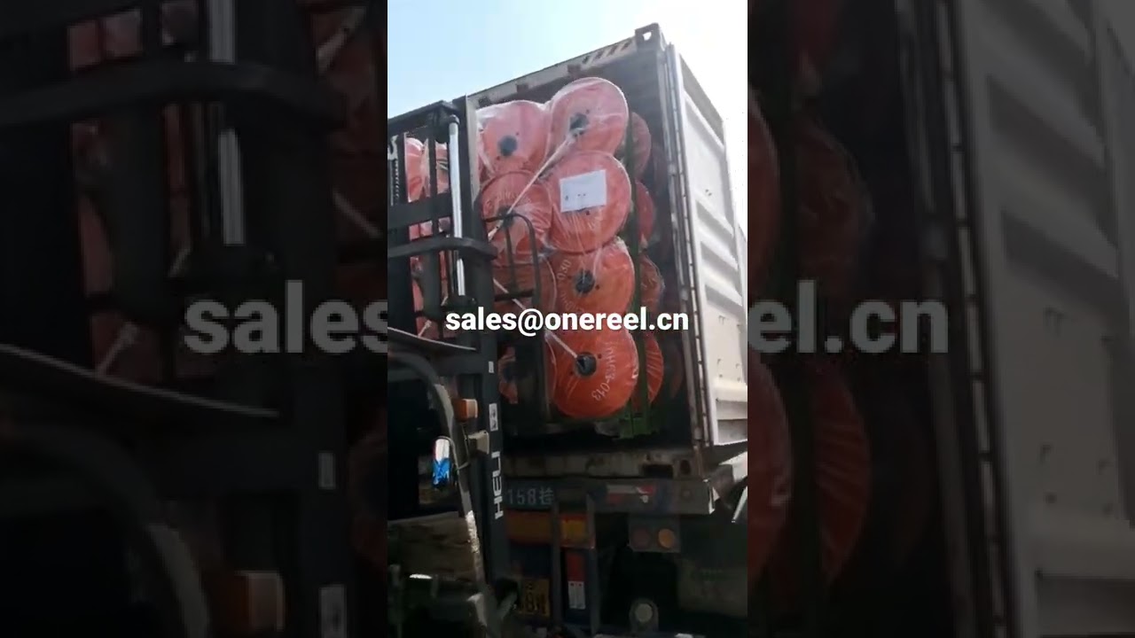 Empty steel cable spools and cable drums for sales 