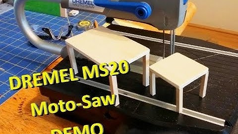 DREMEL MS20 01 MOTO SAW   |  QUICK DEMO