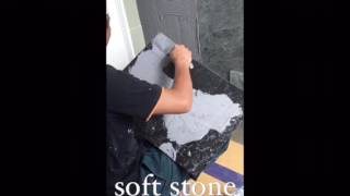 soft stone installation video screenshot 1