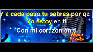 Eros Ramazzotti - Cuanto amor me das - Karaoke Lyrics Letra