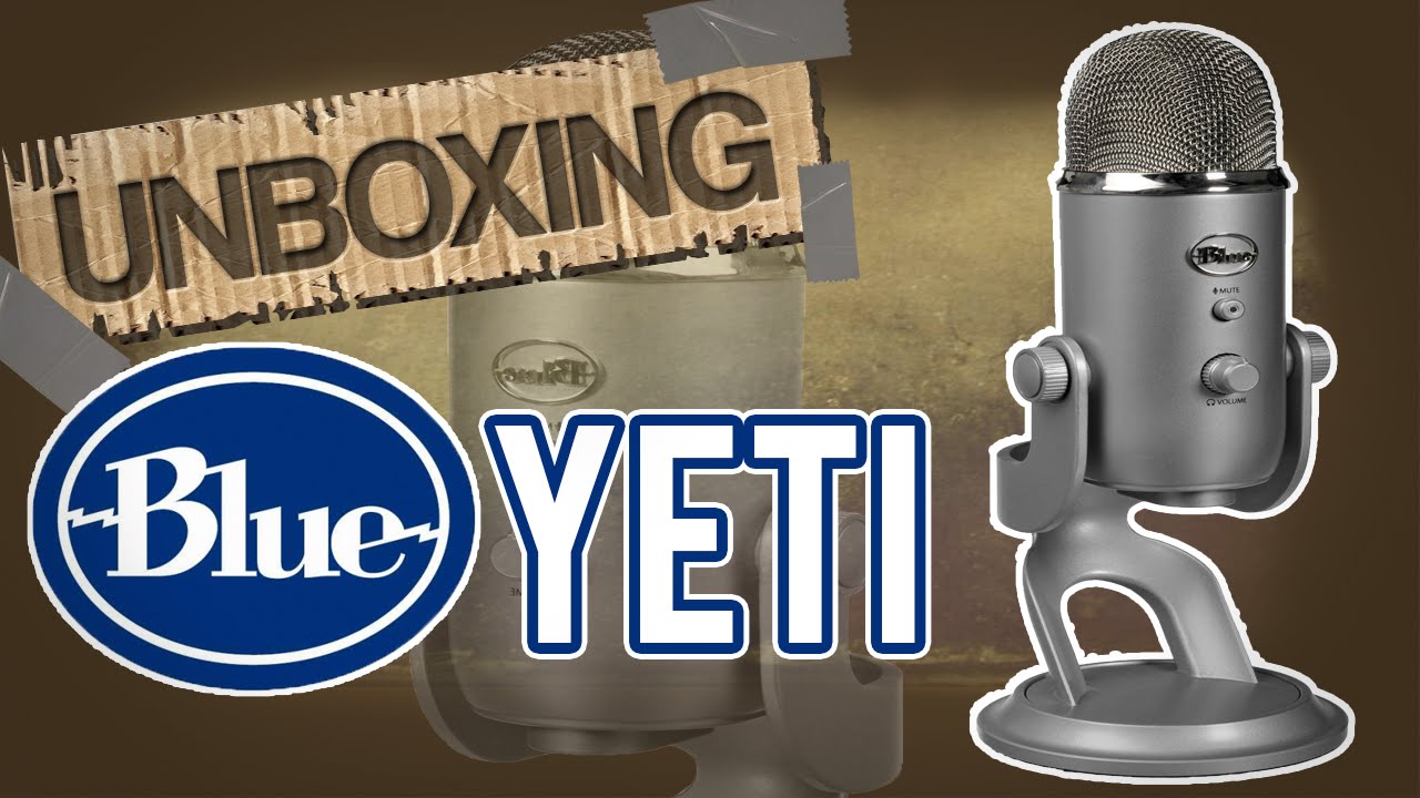 Unboxing Micrófono de Condensador Blue Yeti + Mic. Test