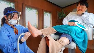🚐(ASMR) Only in Japan: A Mobile Foot Care Salon on Wheels screenshot 1