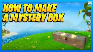 How to make a MYSTERY BOX in Fortnite Creative