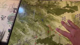 Battle of Quatre Bras game comparison:  La Bataille Series vs Eagles Series .  Video  1