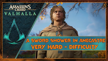 A Sword Shower in Anecastre - Chapter 5 | AC Valhalla | Very Hard - Master Difficulty | RTX 2070