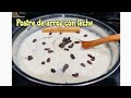 Postre navideño arroz con leche y pasas  bien cremosito, tus invitados se iran bien contentos