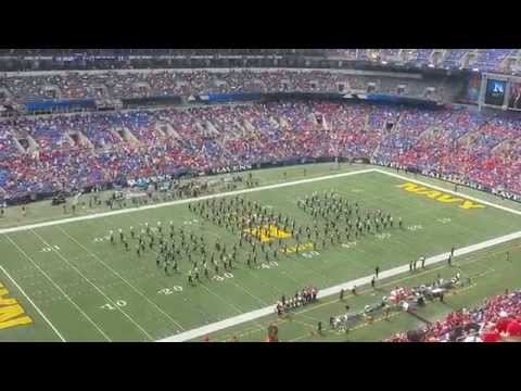 Ohio State Marching Band Half Time Of Ohio State Vs Navy 2014