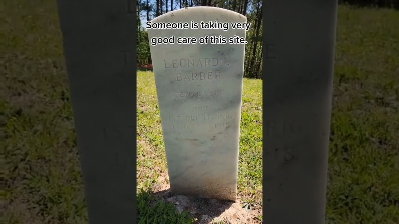 Beautiful day at a gorgeous peaceful cemetery. 
