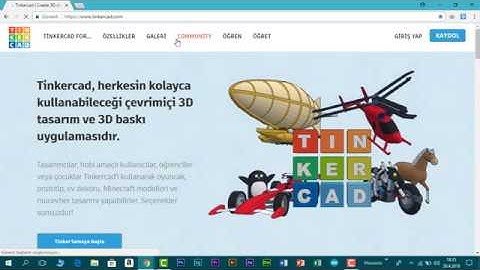 Tinkercad uygulaması kullanarak web ortamında Arduino