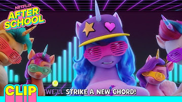 "Fit Right In” Song | My Little Pony: A New Generation: Sing-Along 🎶 | Netflix After School