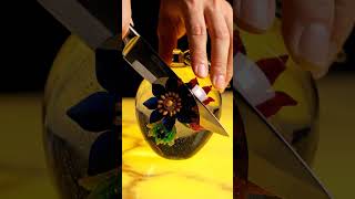 AI Avocado Cutting | Emerald Glass ASMR 🥑✨&quot;&quot;Cutting Futuristic Avocado | ASMR #cute #viral #shorts