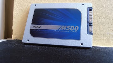 Crucial M500 240GB Windows 7 boot up
