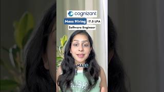 Cognizant Mass Hiring Software Engineer 🚀 Up To ₹7.5 LPA