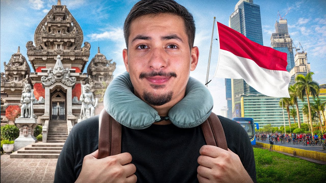 سافرت الى اندونيسيا 🇮🇩 أطول رحلة في حياتي 🥲 - VLOG #1