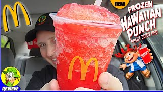 McDonald&#39;s® FROZEN HAWAIIAN PUNCH® Review ❄️🍍🍧 Fruit Juicy Red! 🤩 Peep THIS Out! 🕵️‍♂️