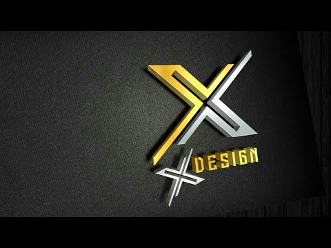 tutorial - cara membuat logo x design 3d di pixellab