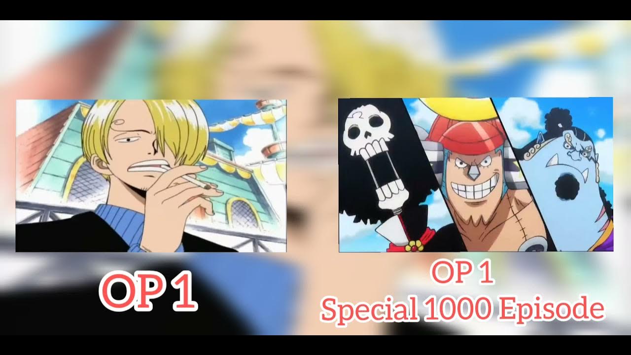 One Piece Op Comparison  YouTube