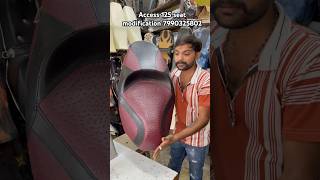 Access 125 seat modification