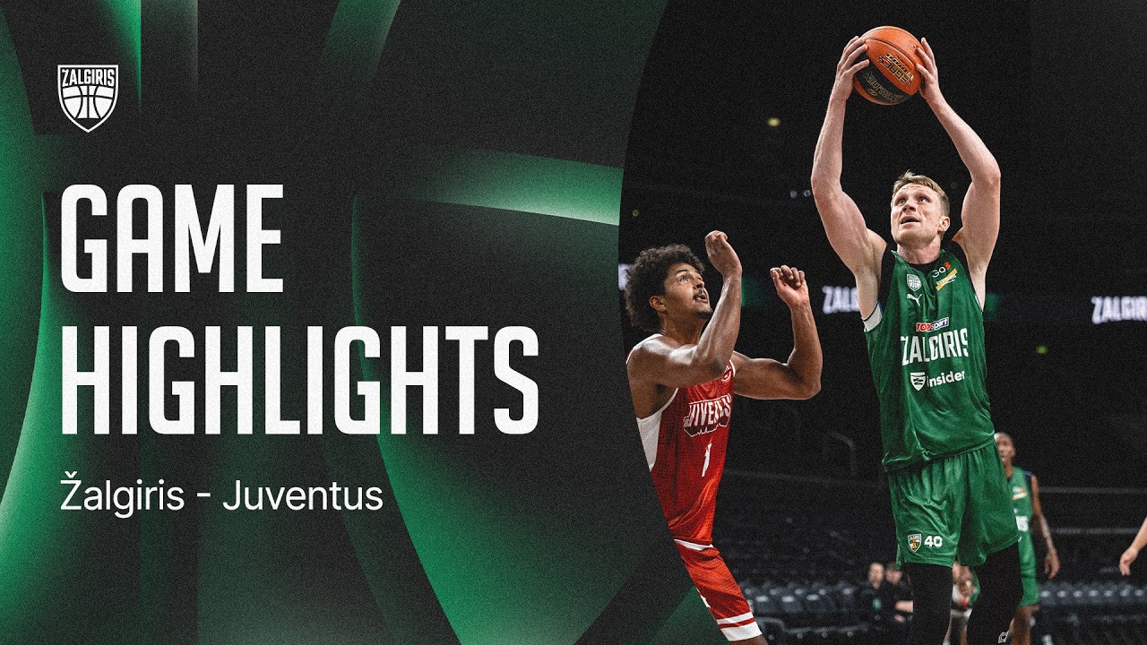 Žalgiris - Juventus | Game Highlights | 2026.09.02