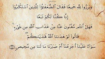 سورة إبراهيم بصوت عبد الهادي كناكري