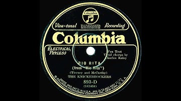 1927 HITS ARCHIVE: Rio Rita - Ben Selvin (Charles Kaley, vocal)