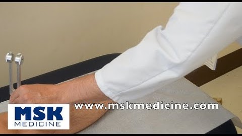 Sensory Testing  - Vibration Sense