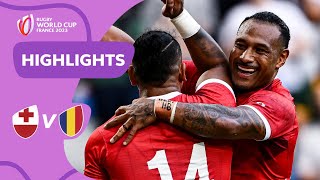 10 try thriller | Tonga v Romania | Rugby World Cup 2023 Highlights