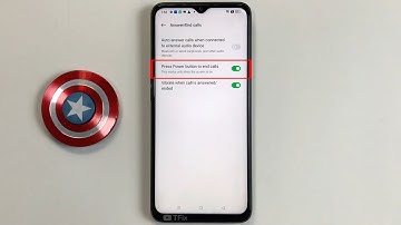 Press the Power button to end the call on OPPO A57 Android 12 (Option2)
