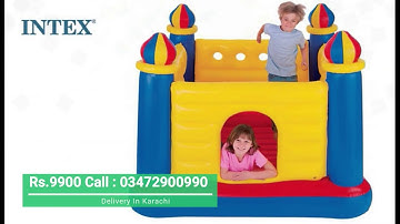 intex jump o lene castle inflatable bouncer Karachi