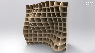 grasshopper tutorial waffle structure ribs part 1/2