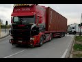 Best of Scania trucks at Larisa Greece