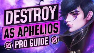 The FULL GUIDE to Aphelios - Guns, Combos, Matchups, Laning and Tips - LoL Guide