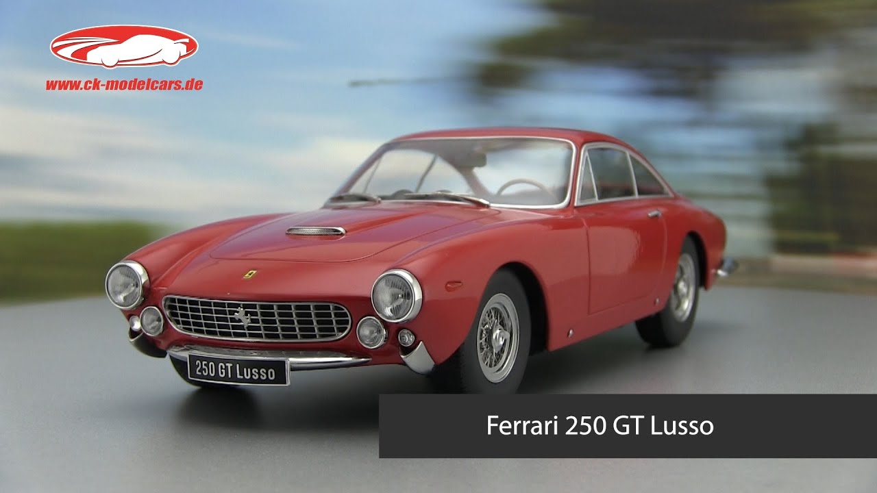 KK-Scale 1:18 Ferrari 250 GT Lusso year 1962 red KKDC181021 model