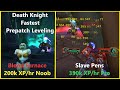 Death Knight Leveling AOE Slave Pens Guide (350k XP/hr)