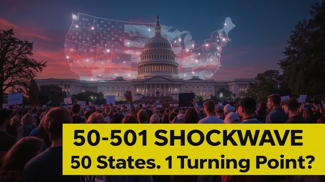 The 50501 shockwave l  Is the biggest political shift in decades about to happen ? l visionvibes 