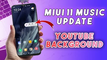 MIUI 11 Music Player Update | Play YouTube In Background & Sleep Timer