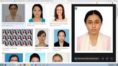 LEDP-2020 Raj L4 | GD-116 | Class-49 | Part-01 | T-Shohana | Topic: Create Passport Size Image (PS)