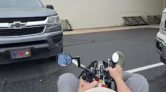 Velotilt tight turns at store